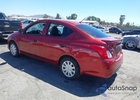 2017 Nissan Versa 1.6 S+ из США, поврежденный, VIN 3N1CN7AP6HL807871